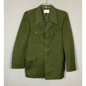 Vintage Strum Handels GmbH  German‎ Police Uniform Jacket Green Metal Buttons